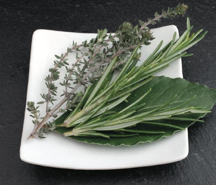 Bouquet de sauge, Herbes aromatiques